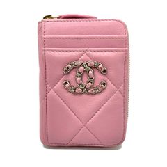 CHANEL シャネル 19 ジップ コインケース ディズヌフ マトラッセ