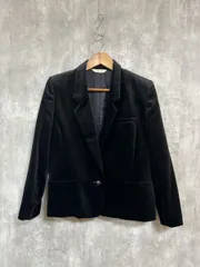 CORDIER コルディア シングル ボタン テーラード ジャケット size11/黒 ■■ レディース