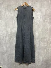 SIWEM シウム デニムドレス ライトオンス フレア Aライン ワンピース sizeM/紺 ■◆ レディースのサムネイル