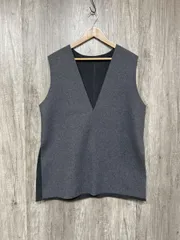 URBAN RESEARCH Sonny Label アーバンリサーチサニーレーベル リバーシブル メルトンベスト ニット ベスト sizeF/グレー ◆■ レディース