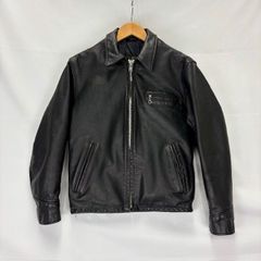 希少サイズ38 Schott 689H ホースハイド シングルライダース - メルカリ