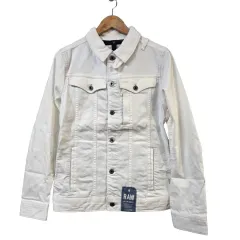 G-STAR RAW 白 デニム ジャケット (S) ユニセックス