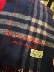 バーバリー チェック カシミア マフラー