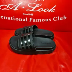 (ほぼ新品) adidas アディレッタ プラットフォーム 厚底 スリッパ