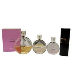 186000 現状品 CHANEL シャネル 香水&ヘアミスト　まとめ №5 チャンスオーヴィーヴ チャンスオータンドゥル　ヘアミスト レディース 4点まとめ売り