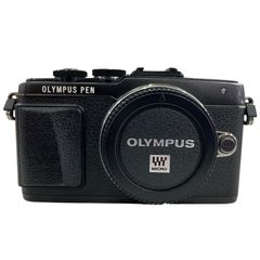 OLYMPUS PEN E-PL3 ブラック - メルカリ