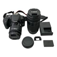 canon EOs kiss digitalx 標準望遠単焦点 本体とレンズ3本 - メルカリ