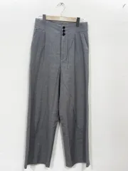 green label relaxing グリーンレーベルリラクシング ユナイテッドアローズ リネン混 ワイド パンツ size36/S相当/グレー ■◆レディース