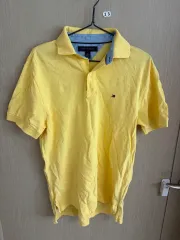Tommy Hilfiger トミーヒルフィガー 黄色 半袖 ポロTシャツ S/P