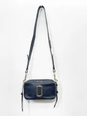 MARC JACOBS マークジェイコブス THE SOFTSHOT 21 ザソフトショッﾄ M0014591 カウレザー ショルダー バッグ 黒 ■■◎レディースのサムネイル