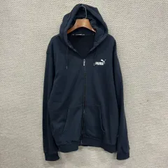 PUMA サイドロゴ フーデッドジップアップ L M13735