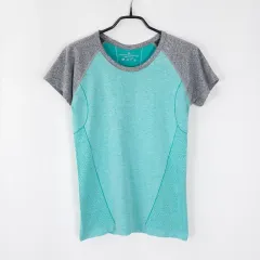 レディース ラグラン バイカラー 半袖Tシャツ M