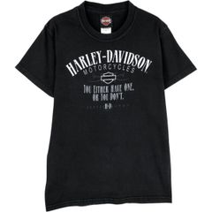 古着 00年代 ハーレーダビッドソン Harley-Davidson モーターサイクル バイクTシャツ USA製 メンズS相当/eaa629656