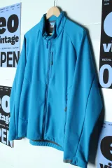 (L-XL) SALOMON サロモン ジップアップ ウィンドブレーカー アウター ジャケット 厚手 機能性 ブルー-1777A