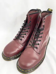 Dr. Martens ドクターマーチン 1460 8EYE BOOT 8ホール レースアップ ブーツ sizeUK9/28.0相当/チェリーレッド ■■◎メンズ