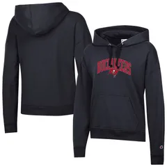 チャンピオン レディース トップス Tシャツ パーカー Womens Champion Black Tampa Bay Buccaneers Powerblend Hoodie Buc Black ブラック