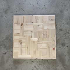 木製 積み木風 キューブ型 プランターカバー（ハンドメイド） - メルカリ