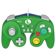 【中古】（Wii U/Wii対応）ホリ クラシックコントローラー for Wii U ルイージ