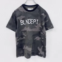 古着 used　CHOCOLATE　チョコレート　半袖Tシャツ　リンガーT　カモフラ　迷彩柄　カーキ　Sサイズ