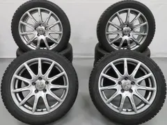 90 ノア ヴォクシー プリウスα レヴォーグ 等 4本 社外 17インチ 7J +45 5H 114.3 スタッドレス TOYO オブザーブ GIZ2 2023年 215/50R17のサムネイル