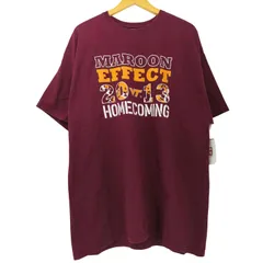 ヘインズ Hanes フットボール イベント 両面 プリント S/S Tシャツ メンズ import：XXL 
