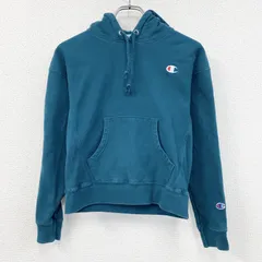 古着 used　Champion　チャンピオン　リバースウィーブ　スウェットパーカー/フーディー　エメラルドグリーン　XSサイズ