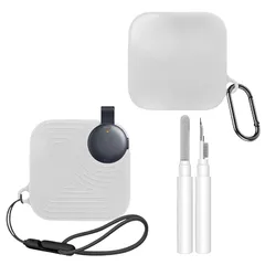 【新品】 For Anker Soundcore Work ケース カバー+クリーニングペン [YEZHU] シリコン素材製 ワイヤレス イヤーホン 用 シリコン収納ケース 便利 旅行 軽量 全面保護カバー キズ防止 防塵 防震 軽量小型 保護ケース 紛失 0