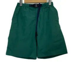 GRAMicci × BEAMS　ハーフパンツ　短パン　ショートパンツ　ボトムス　シャカパン　クライミング　トレッキング　ウエストゴム　ベルト　無地　ジップフライ　アウトドア　古着　/1153