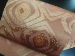 a2510-2 名古屋帯 九寸 美品 正絹 着物 名古屋仕立て