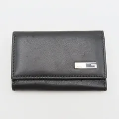 M11 GUCCI グッチ Gロゴ レザー 6連キーケース ブラック 033･2149･0880