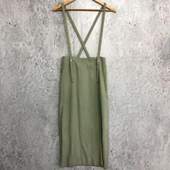 URBAN RESEARCH Sonny Label アーバンリサーチ サニーレーベル サスペンダー タイト スカート ミント 36サイズ 〇□☆