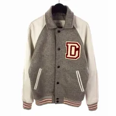 ディーゼル DIESEL スタジャン レザージャケット ブルゾン 上着 S グレー