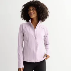 Tek Gear レディース アウター ジャケット・ブルゾン Womens Tek Gear Zipper Front Midweight Jacket Petal Pink ピンク