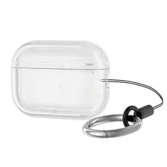 【新品】 エレコム AirPods Pro 2 第2世代 2022年 用 ケース ソフトケース TPU カラビナ付き 強靭な耐久性 しなやかな弾力性 magsafe充電 ワイヤレス充電 対応 [本体デザインが美しく際立つ] クリア AVA-AP4UCCR 1