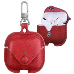 【新品】 AirPods3 ケース AirPods 第3世代 に適用 airpods カバー エアーポッズ3 ケース PUレザー カラビナ付き エアーポッズ 3 ケース 全面保護 オシャレ 軽量 耐衝撃 ワイヤレス充電対応 前面のLEDが隠れない ハイブリ 0