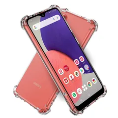 【在庫セール】Hy+ Galaxy A22 5G 耐衝撃 ケース SC-56B カバー ストラップホール 米軍MIL規格 クリア 衝撃吸収ポケット内蔵 TPU ケース