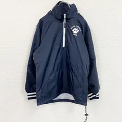 古着 used　BOATHOUSE　アノラックパーカー　ハーフジップナイロンプルオーバージャケット　紺　ネイビー