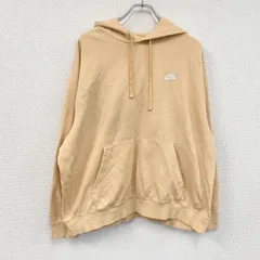 古着 used　NIKE　ナイキ　スウェットパーカー/フーディー　スウッシュ　橙色　オレンジ　XLサイズ