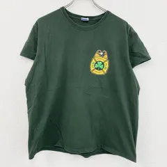 古着 used　GILDAN　ギルダン　半袖プリントTシャツ　緑　グリーン　XLサイズ