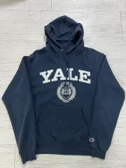チャンピオン イェール大学 フードTシャツ ネイビー