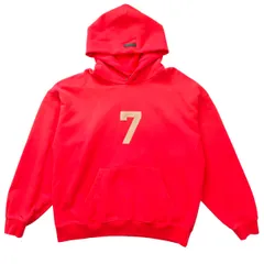 FEAR OF GOD フィア オブ ゴッド 7 コットン フーディ 21AW L レッド M2602-k071 FEAR OF GOD フィア オブ ゴッド 7 コットン フーディ 21AW L レッド