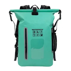 PVC防水バックパック ウォータープルーフリュック ラフティングハンドバッグ ドライバッグ アウトドア