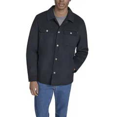 ドッカーズ メンズ アウター ジャケット・ブルゾン ウール Mens DockersherpaLined Wool Blend Shacket Navy ネイビーのサムネイル