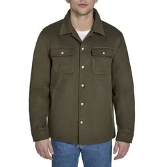 ドッカーズ メンズ アウター ジャケット・ブルゾン ウール Mens DockersherpaLined Wool Blend Shacket Chimeraのサムネイル