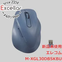 [bn:1] ELECOM製　ワイヤレスマウス EX-G M-XGL30DBSKBU　ブルー