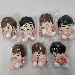 【中古美品】 なにわ男子 初心 ちびぬい 7体セット 【086-260327-kk-17-izu】
