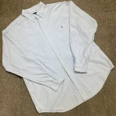 (XL) POLO ポロ ラルフローレン ストライプ シャツ