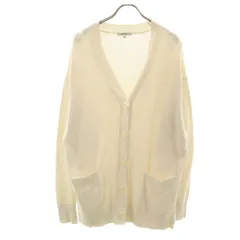 niko and... ニコアンド 長袖 Vネック ニットカーディガン L アイボリー レディース 古着