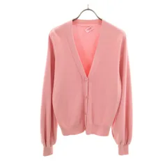 Kate Spade ケイトスペード 長袖 Vネック ニットカーディガン S ピンク レディース 古着