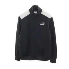 美品 PUMA プーマ トラックジャケット L ブラック ジャージ レディース 古着のサムネイル